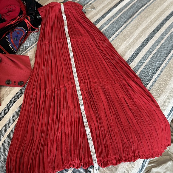 Ladies Double D (DD) Ranch Wear Coral Fitted Jacket and Maxi Broom Skirt - Sz M - Picture 13 of 14